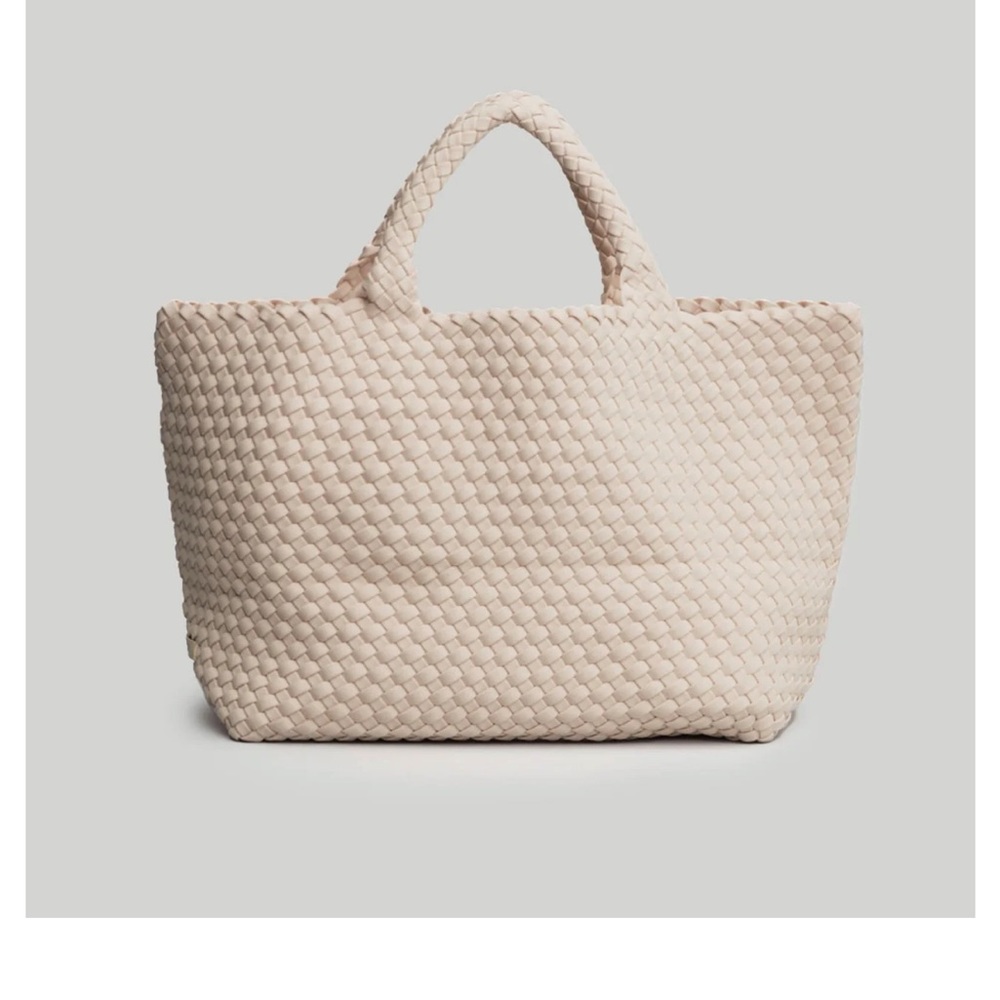 Naghedi St Barths Bag. Medium. Color Ecru. Brand New with tags